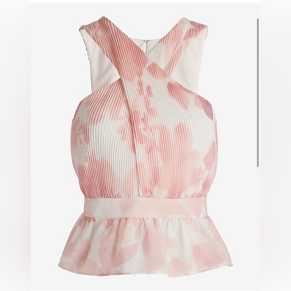 Peplum tank